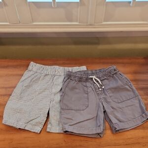 Carter's Blue and Gray Kids Shorts Set